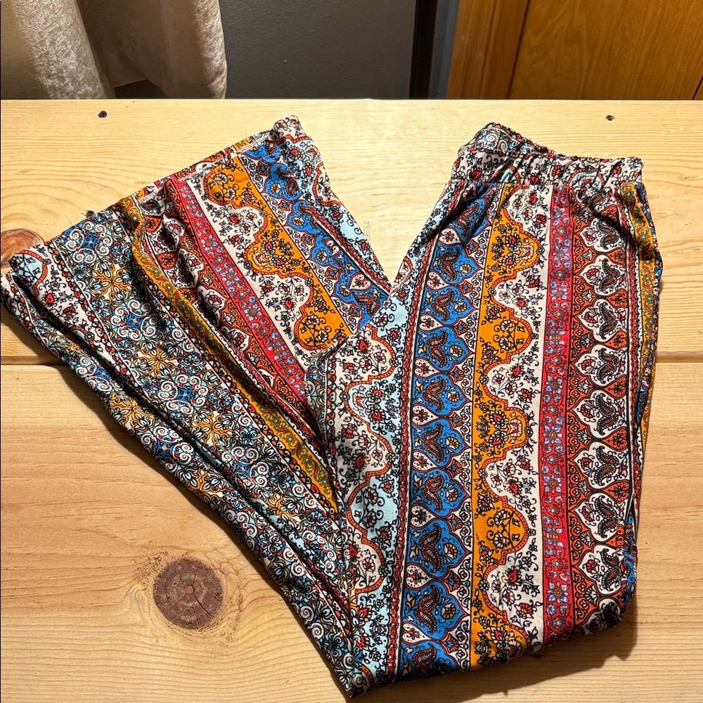 Living Doll Multicolor Patterned Pants